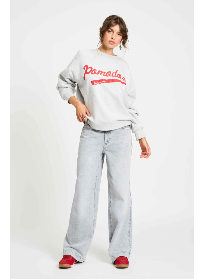 Pom Amsterdam SWEATER Pomedori Grey
