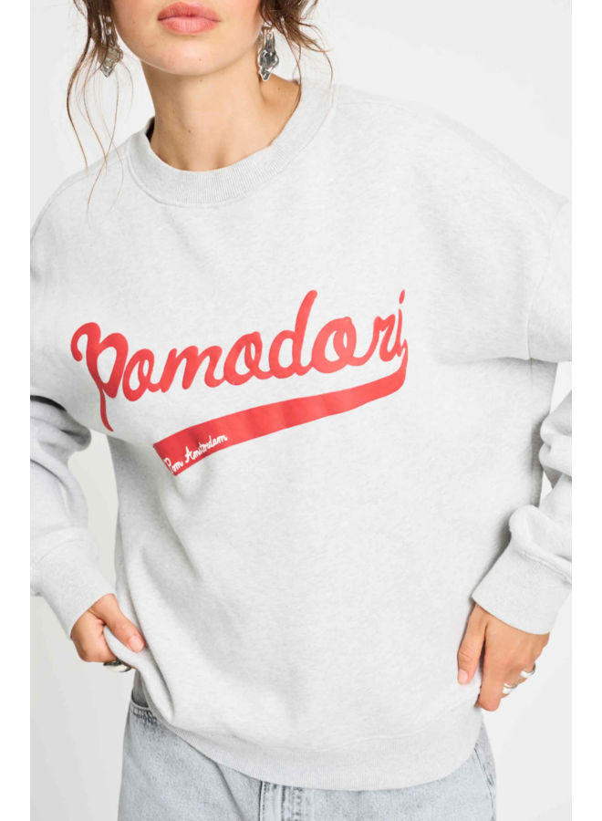 Pom Amsterdam SWEATER Pomedori Grey