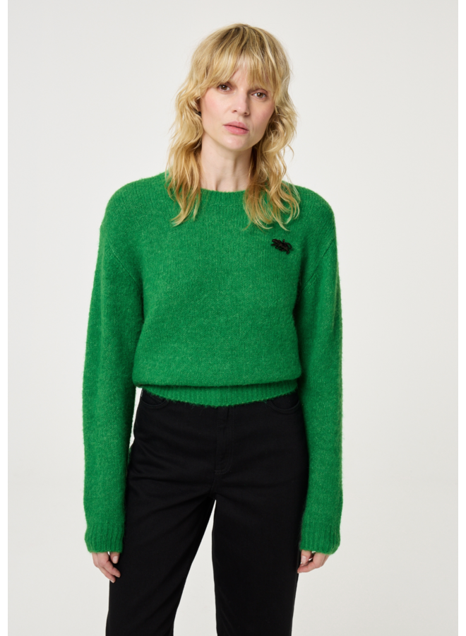 Jetta Pullover Green Glimmer Fabienne Chapot