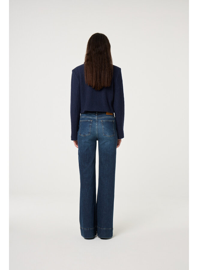 Vic Bootcut Jeans Medium Dirty Wash Fabienne Chapot