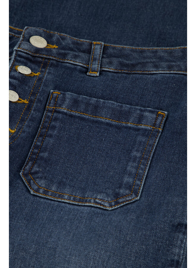 Vic Bootcut Jeans Medium Dirty Wash Fabienne Chapot