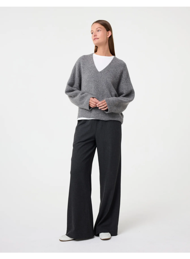Knit-Ted Lucia Pullover Mid Grey