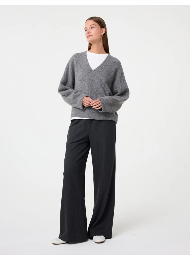 Knit-Ted Lucia Pullover Mid Grey
