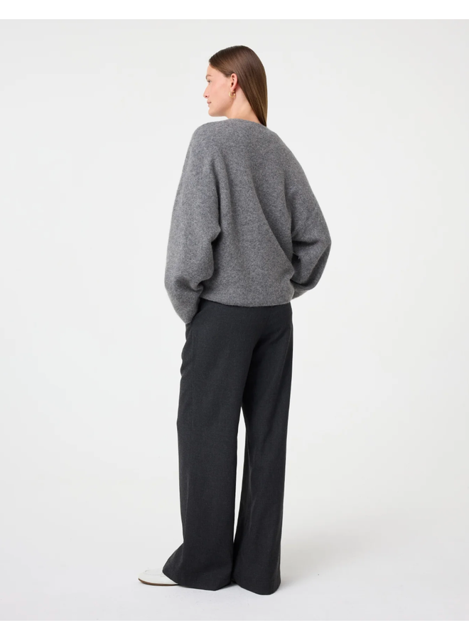 Knit-Ted Lucia Pullover Mid Grey