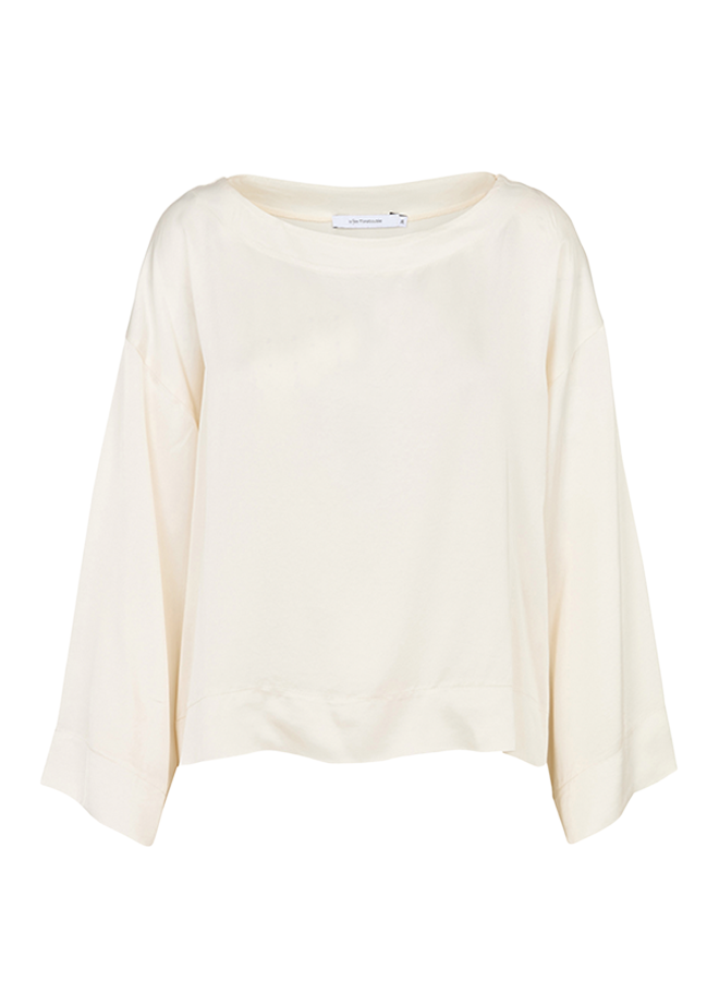 ELTON Top Off White La Fee Maraboutee