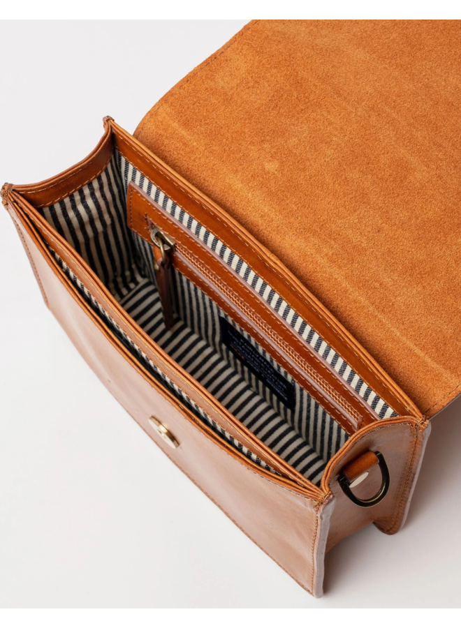 O My Bag Audrey Mini Cognac Classic Leather