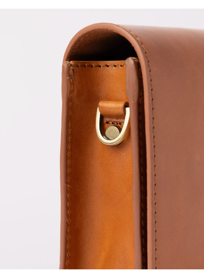O My Bag Audrey Mini Cognac Classic Leather