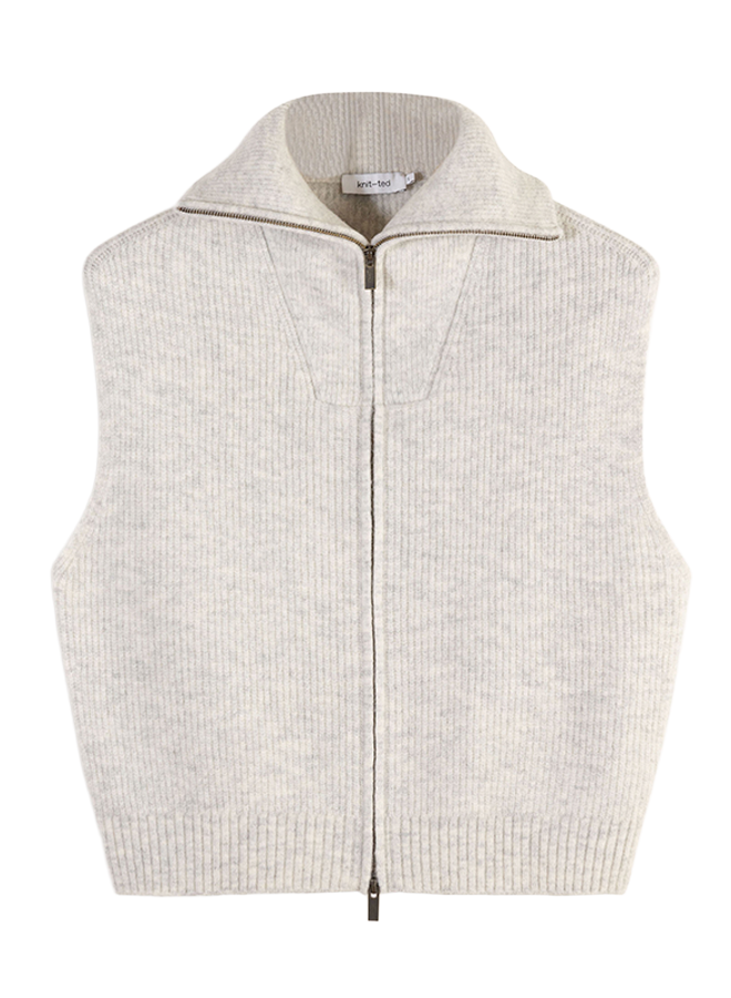 Knit-Ted May Cardigan Mid Grey