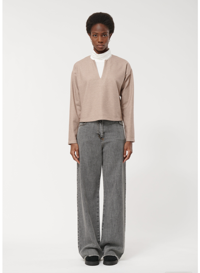 UTOPIO top Beige Humility