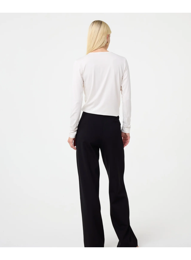 Zoe Top White Knit-ted