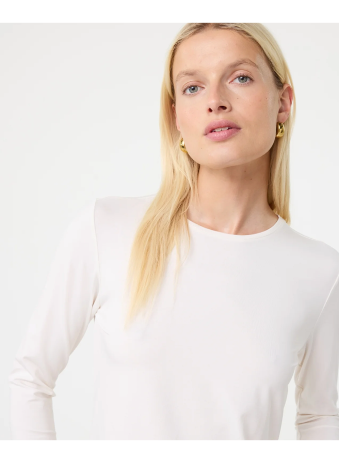 Zoe Top White Knit-ted