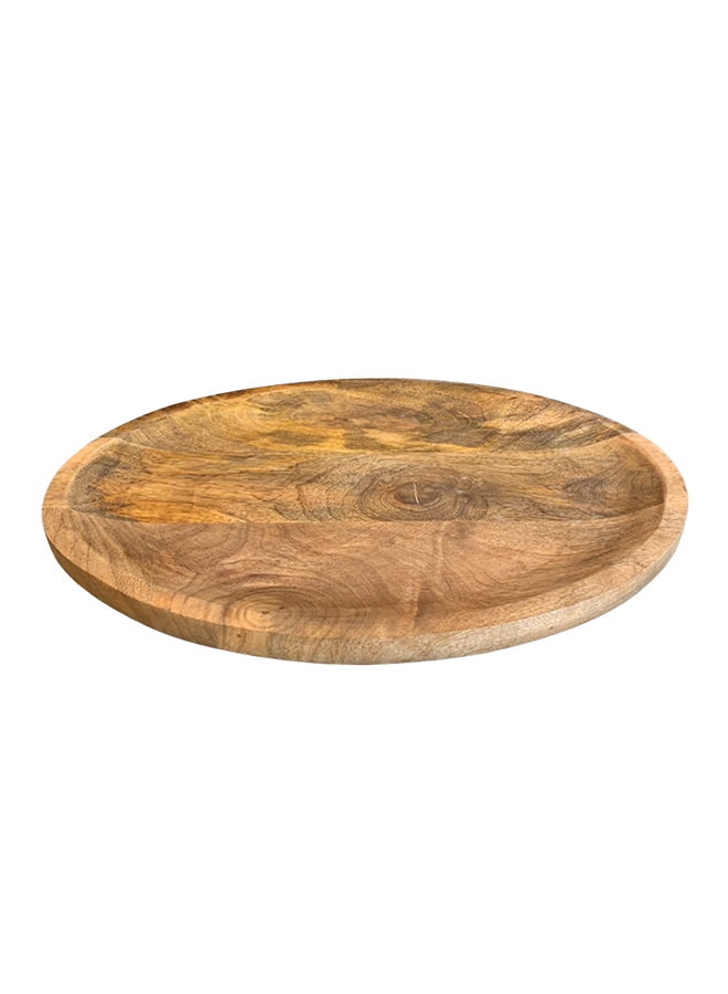 Plateau ovaal mango hout 30x20 hg 2,5cm