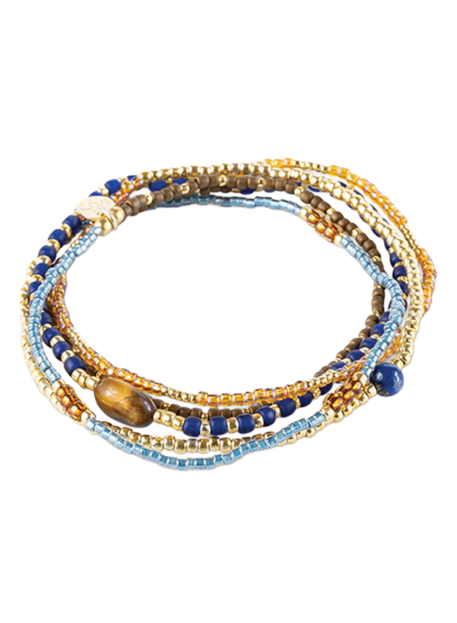 Experience Lapis Lazuli Tiger Eye Bracelet GC A Beautiful Story