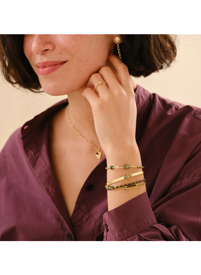 Amuse Labradorite Gemstone Mix Bracelet GC A Beautiful Story