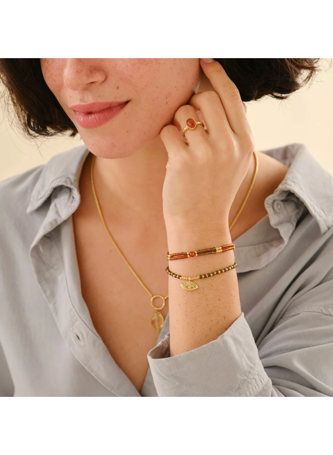 Compassionate Carnelian Bracelet GC A Beautiful Story