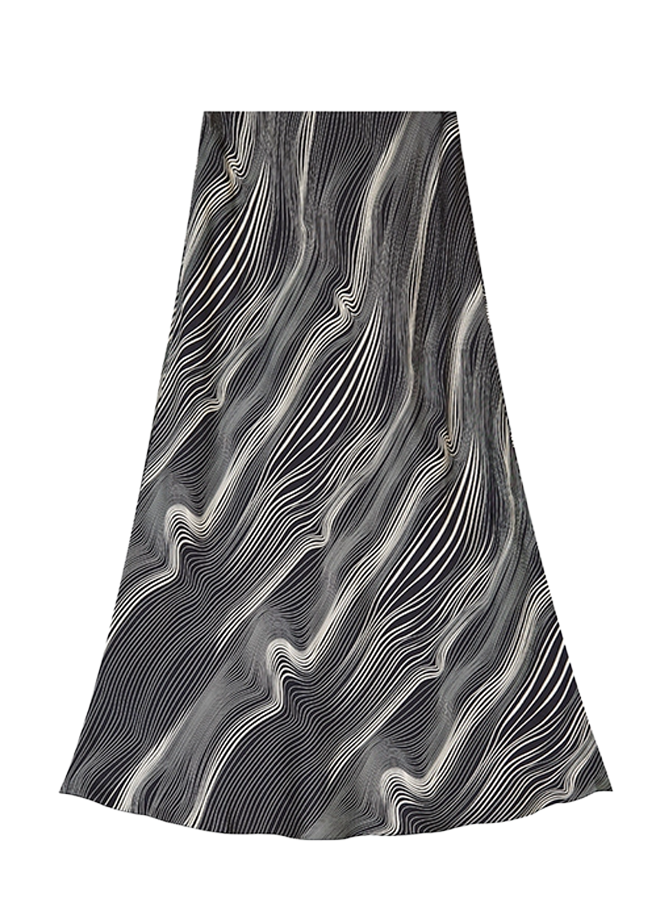 LFM Elpos Skirt Black Champagne