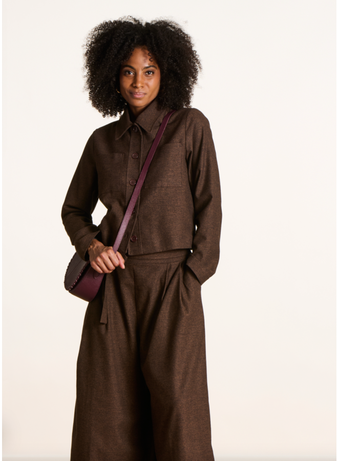 Daphne Jacket Brown La Fee Maraboutee