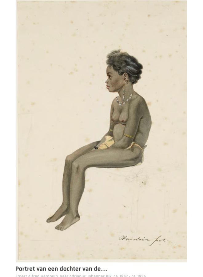 Linen Wall Hanging/Cloth Depicting Girl and Flower 150x185