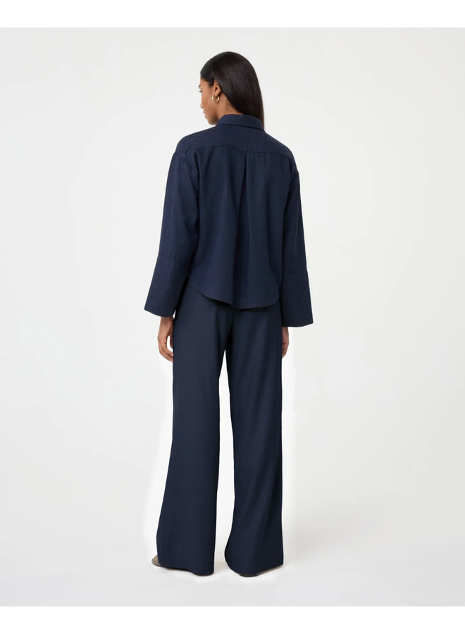 Willow Pants Night Blue Knit-Ted