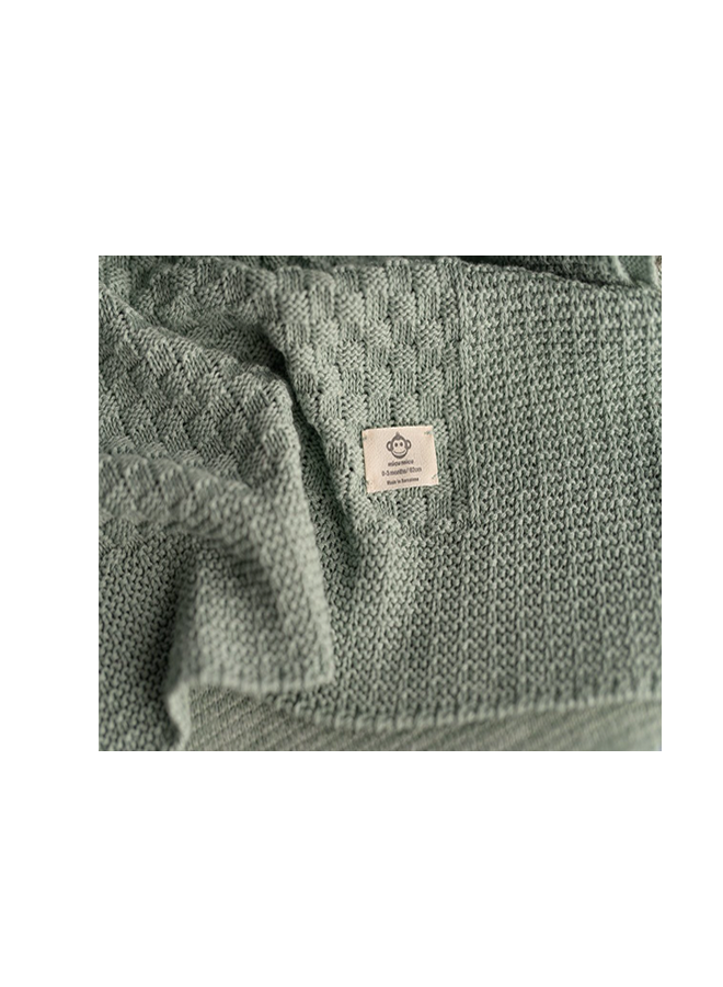 Square baby blanket Mint Micu Micu