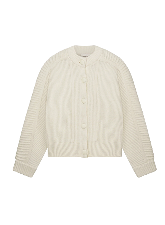 Berber Cardigan Cosy White Fabienne Chapot