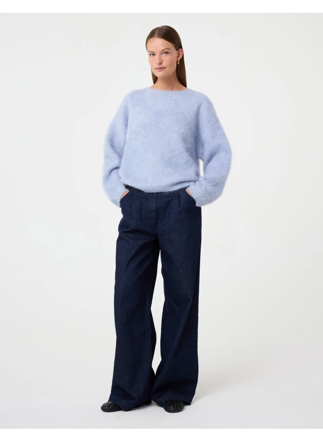 Knit-Ted Amalia Pullover Light Blue