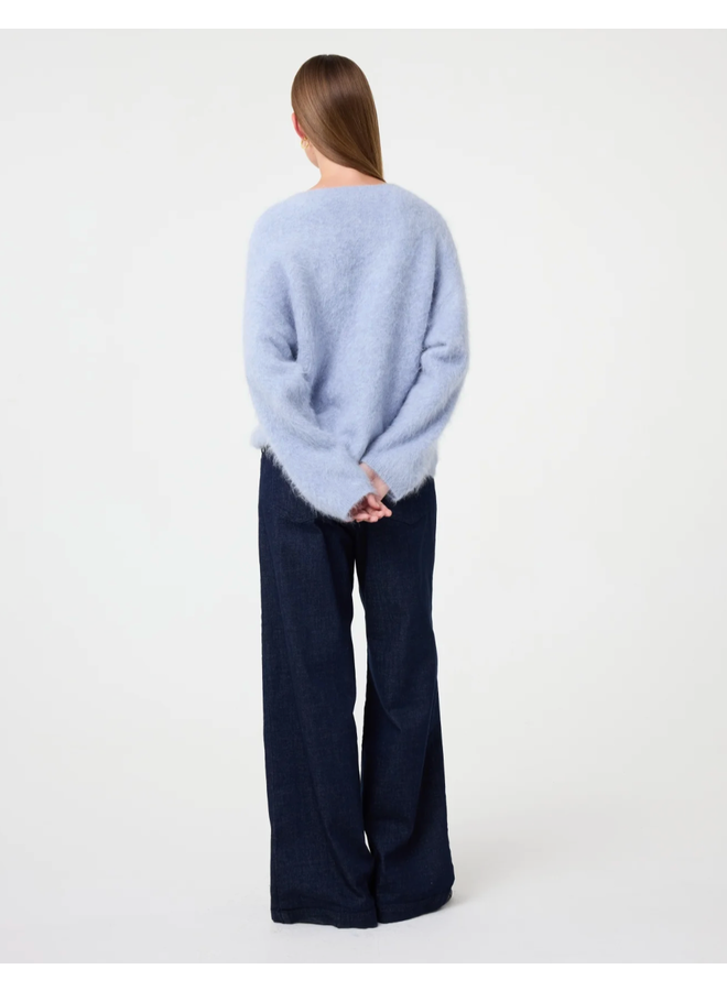 Knit-Ted Amalia Pullover Light Blue