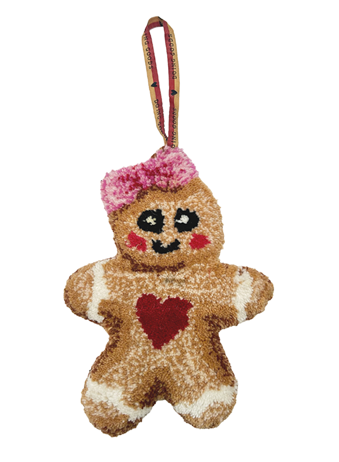 Mrs Ginger Bread Gift Hanger Doing Goods