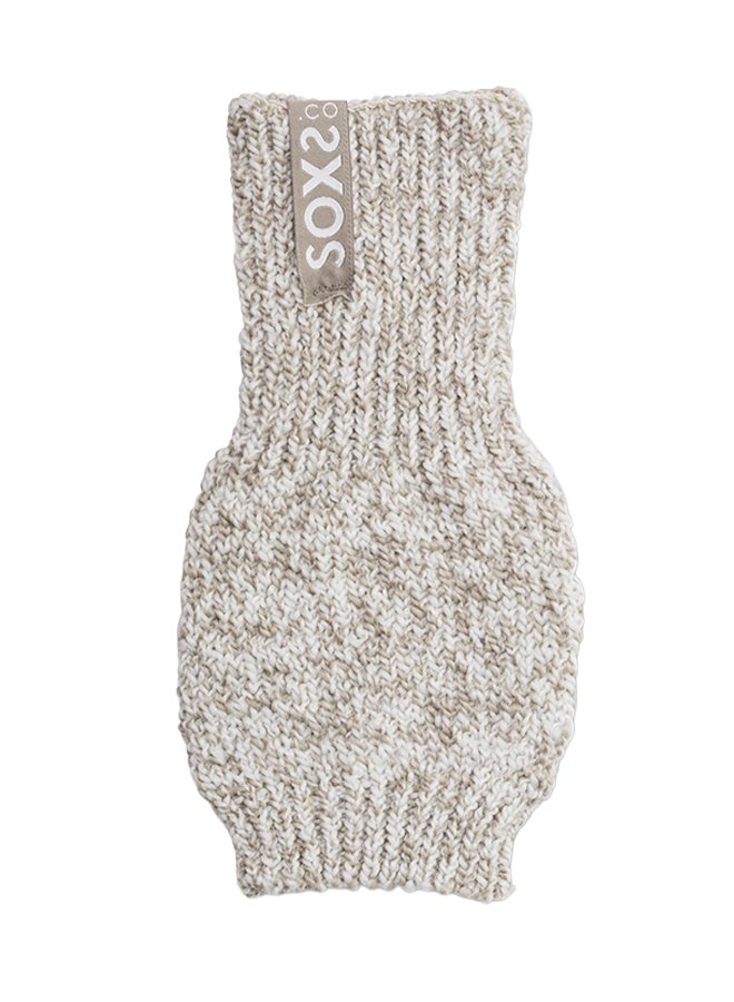 SOXS Originals, handwarmer, beige wol, warm sand, one size