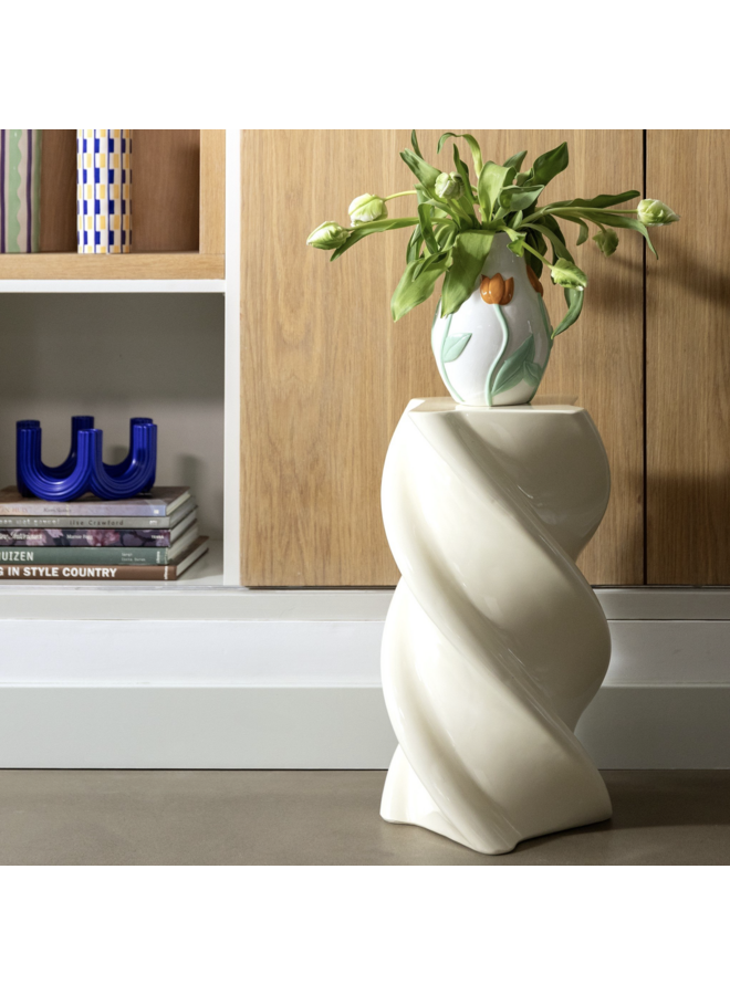 Pillar marshmallow off white & Klevering