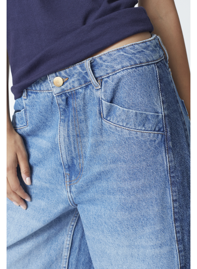 Co'Couture BilbaoCC Wide LL Jeans Denim blue