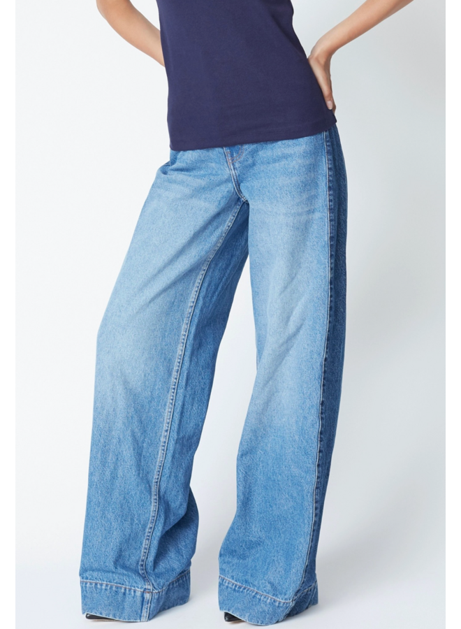 Co'Couture BilbaoCC Wide LL Jeans Denim blue