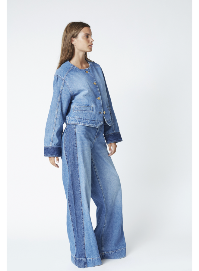 Co'Couture BilbaoCC Wide LL Jeans Denim blue