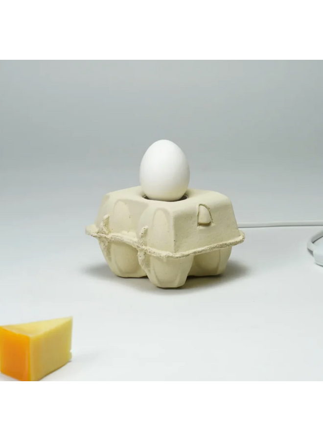 Egg lamp base corn, incl. egglamp