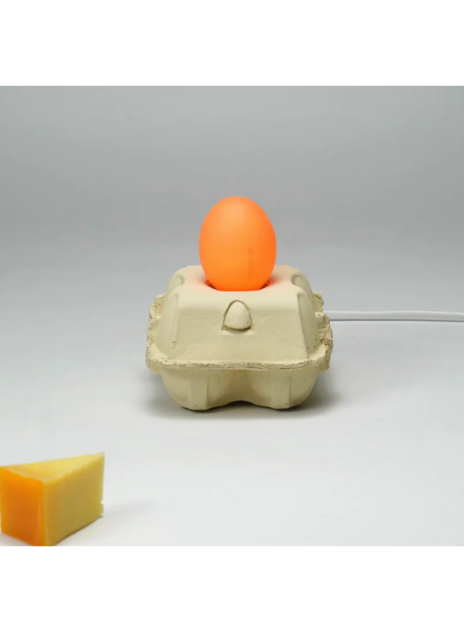 Egg lamp base corn, incl. egglamp