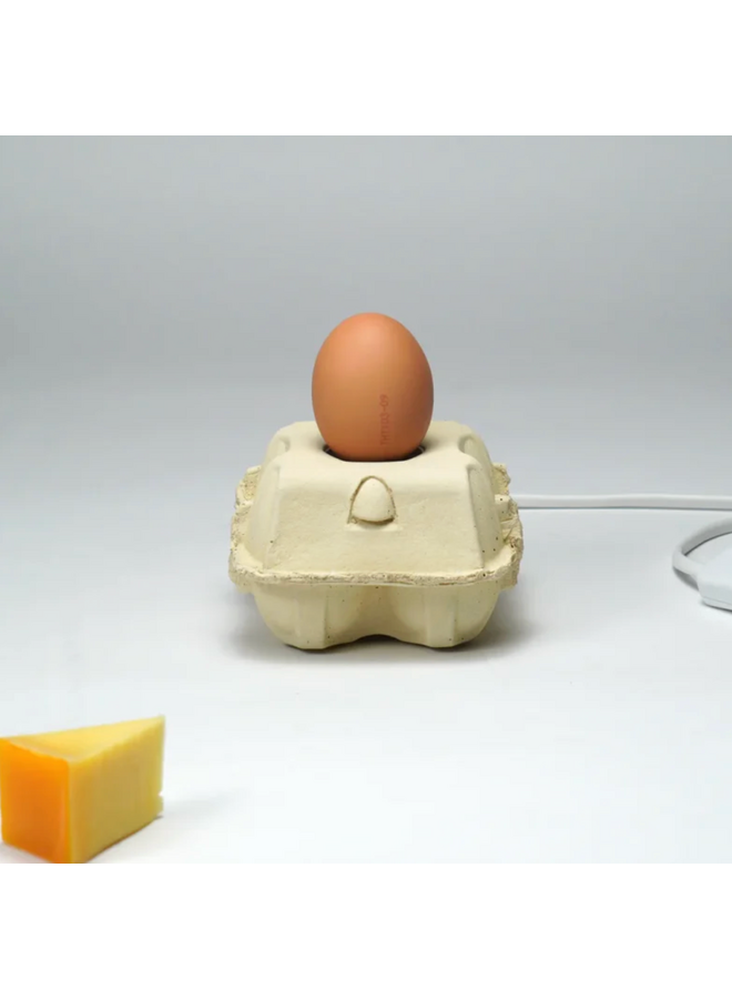 Egg lamp base corn, incl. egglamp