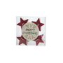 T lights star box 5 wine red