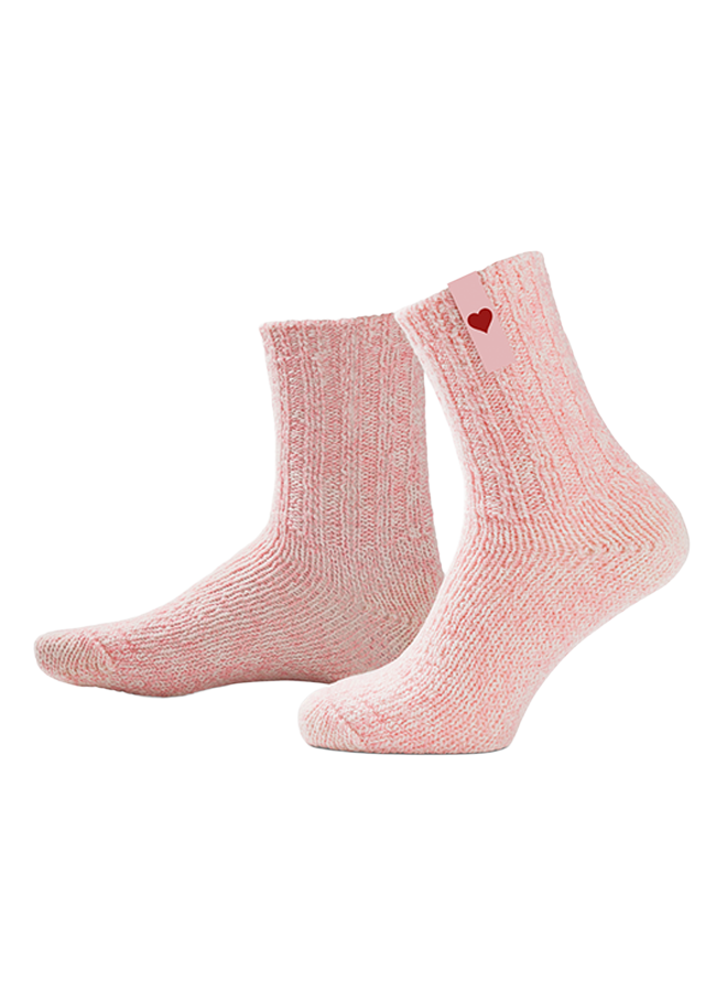 SOXS Originals, medium, roze wol, sweetheart