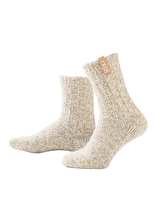 SOX3832 Originals, antislip, medium, beige wol, amberlight