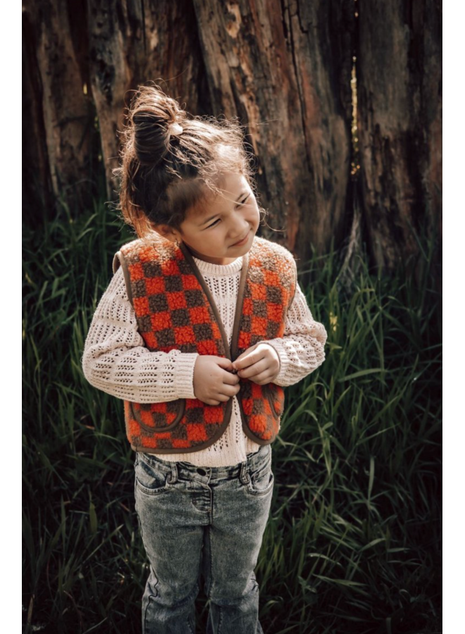 Alwero bodywarmer Alpen Coral Camello