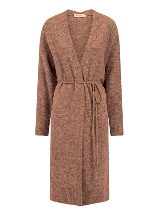 Holly Cardigan Walnut Knit-Ted