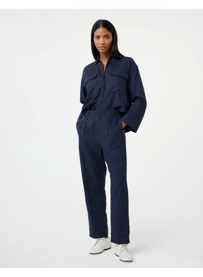 Henny Pants Night Blue Knit-Ted