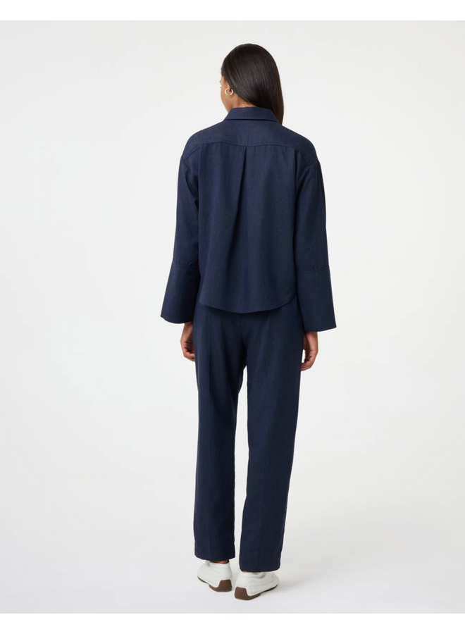 Henny Pants Night Blue Knit-Ted