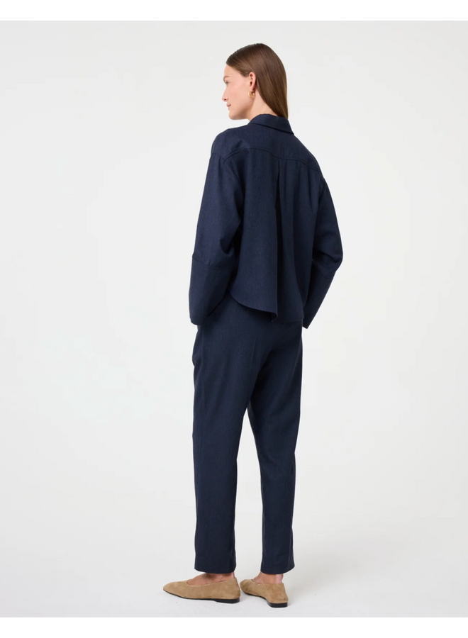 Henny Pants Night Blue Knit-Ted