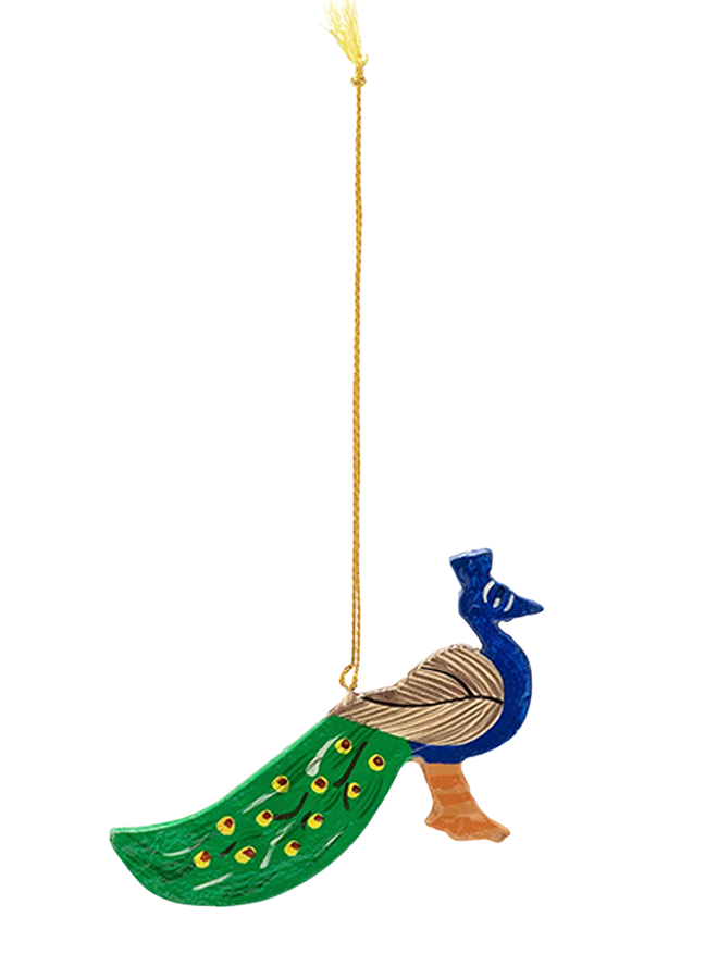 Proud Peacock Ornament Anna+Nina