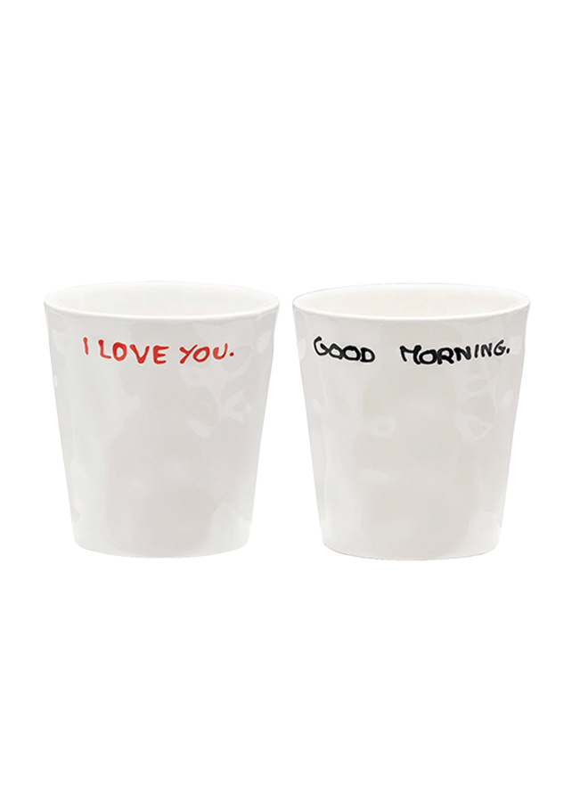 Anna+Nina Perfect Morning Coffee Cup Set of 2