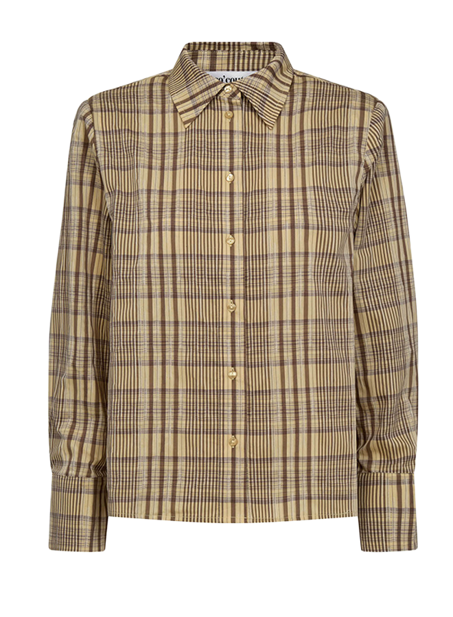 BrisaCC Padded Shirt PaleYellow Co'Couture