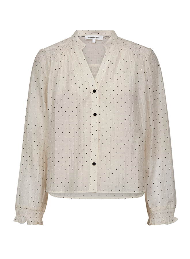 CC Dot V-Shirt Off white Co'Couture