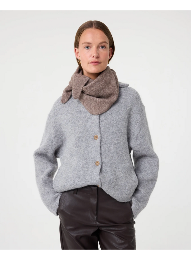 Tricja Scarf Walnut Knit-Ted