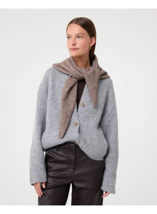 Tricja Scarf Walnut Knit-Ted
